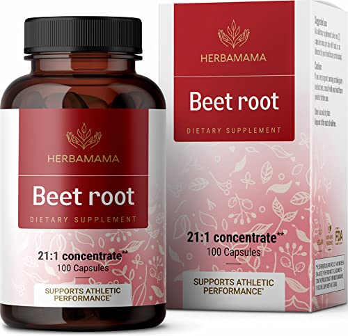 Organic Beet Root Extract 100 Capsules L2245