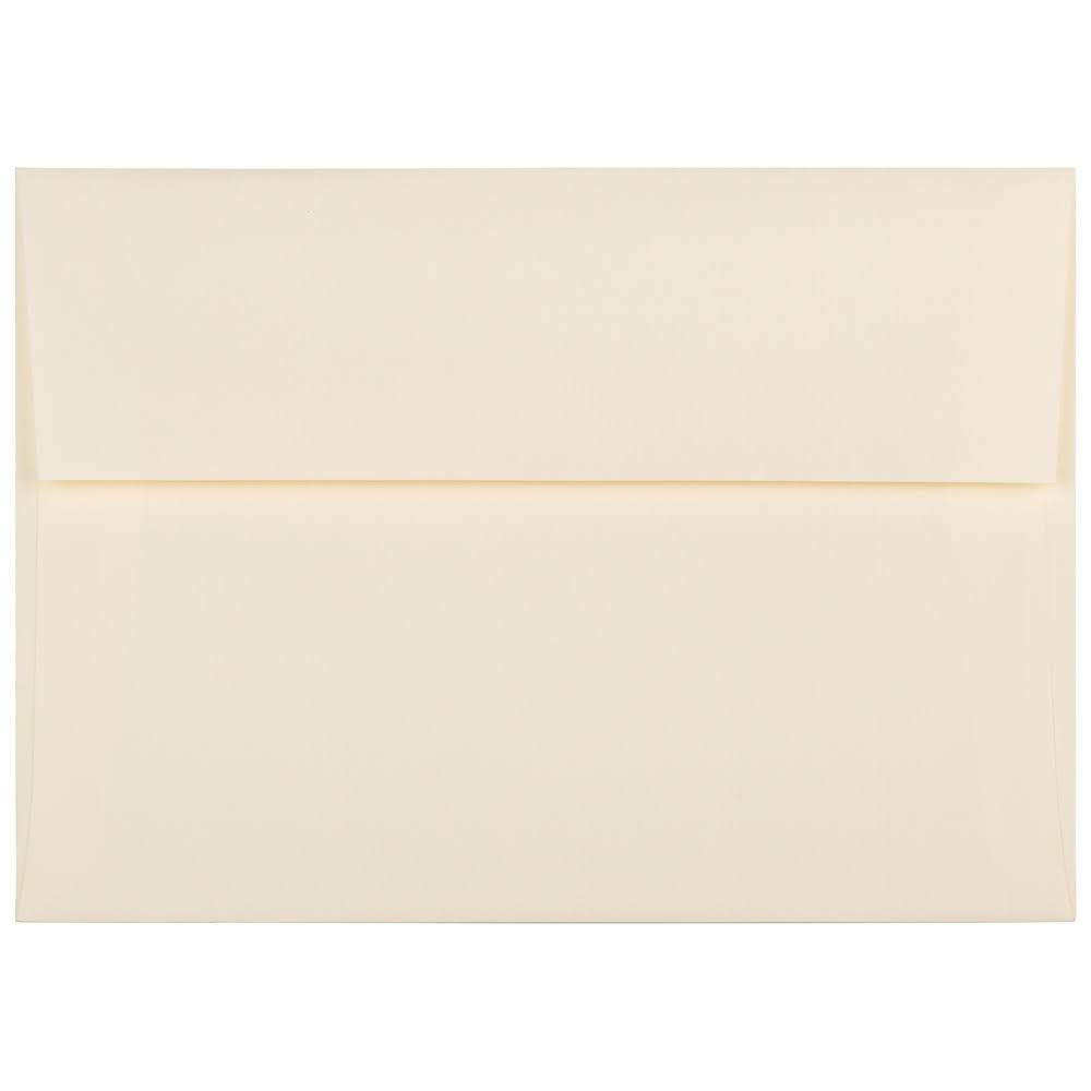 A7 Envelopes, 5 1/4 x 7 1/4, Ivory Laid, 1000/Carton H680548