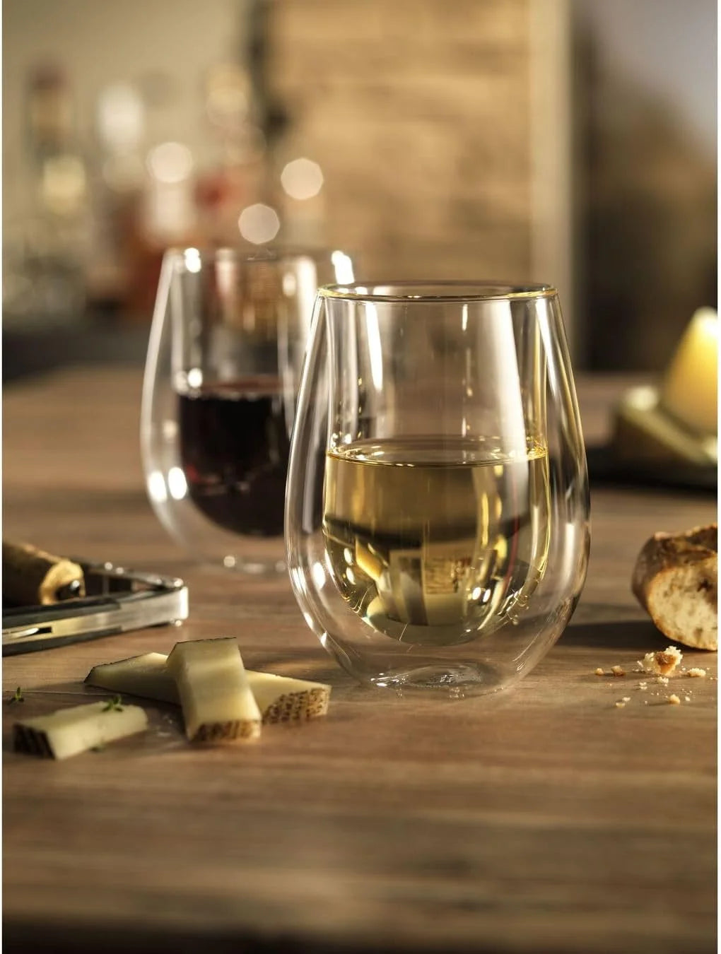 Double Wall Wine Glass 8-Pc V235029