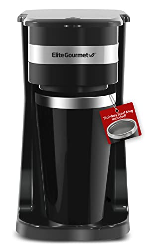 Iced/Hot Coffee Maker, 8, 10 or 12oz Pours, Black/Stainless-Steel U651