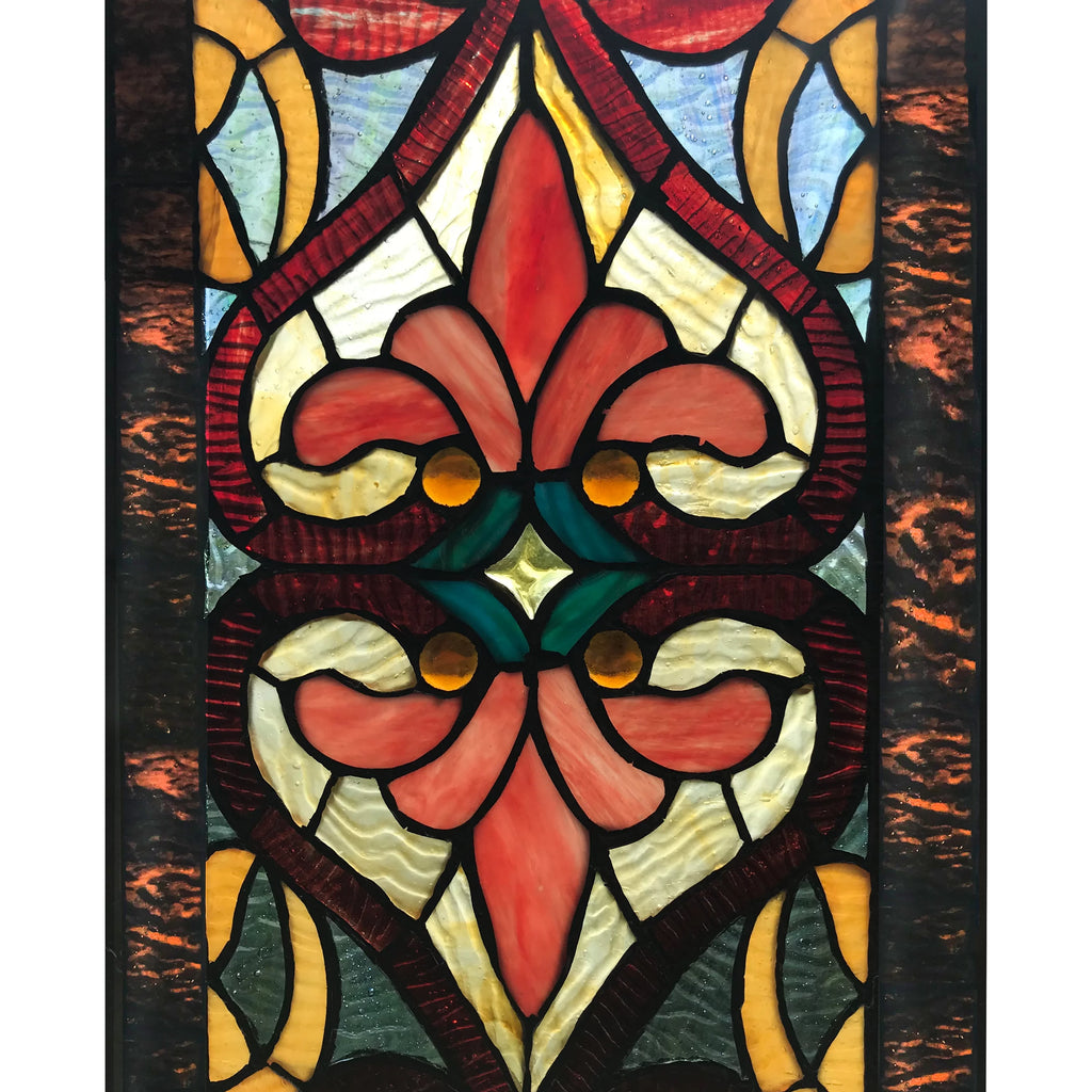 36 in. Stained Glass Window Panel K539548