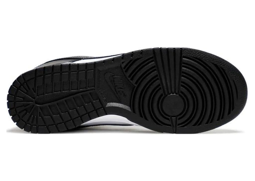 White Black Leather Sneaker Shoes X802610