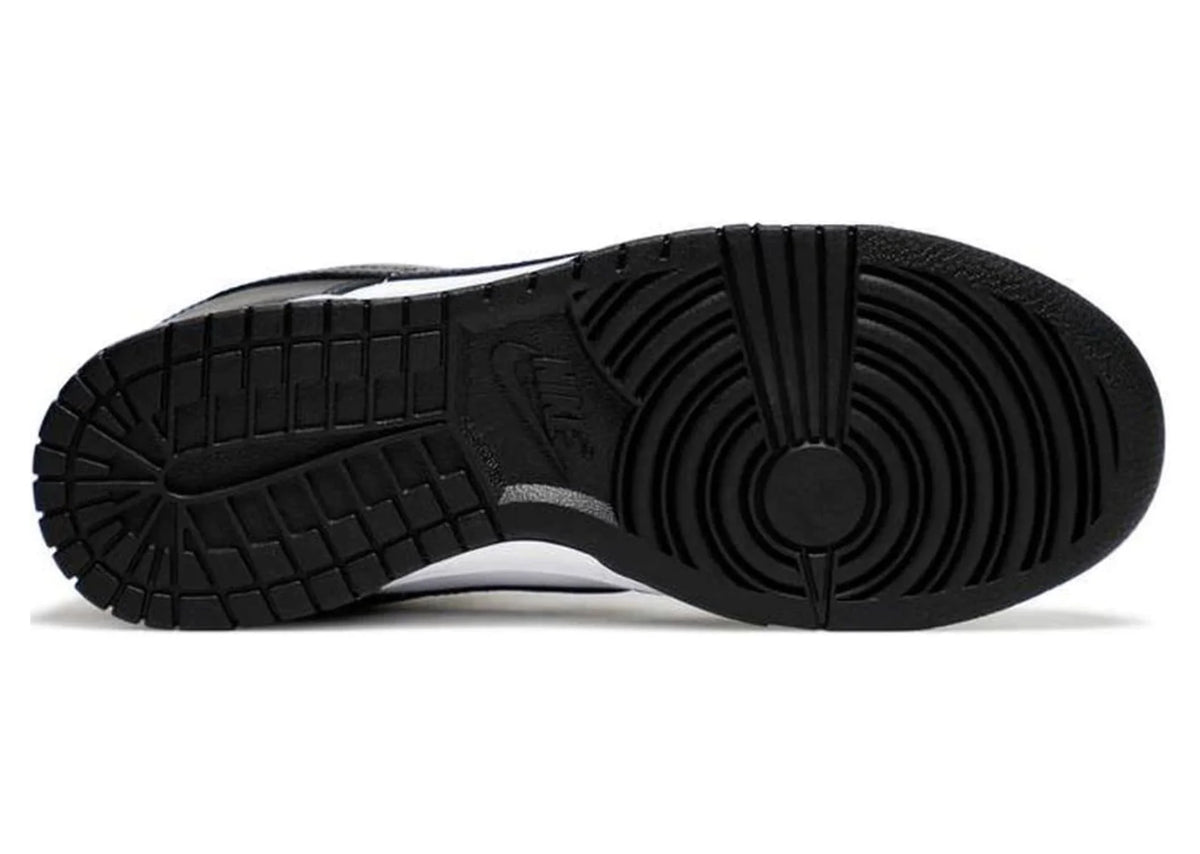 White Black Leather Sneaker Shoes X802610
