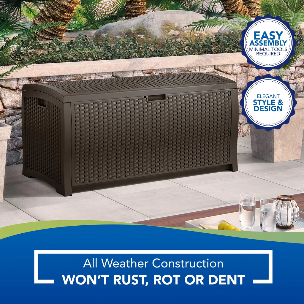 99 Gallon Resin Deck Box Q615