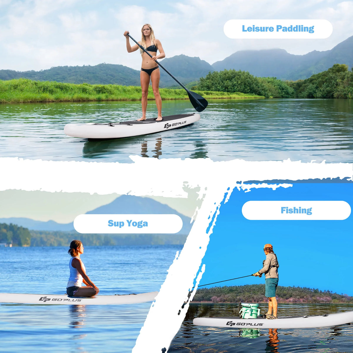 11' Inflatable Stand Up Paddle Board R5907