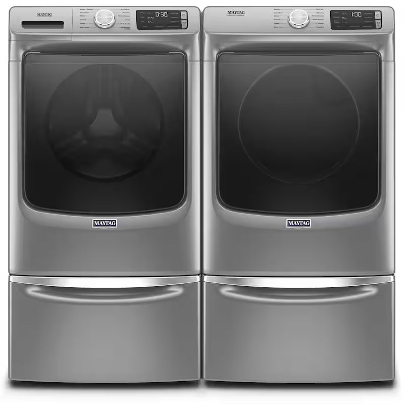 Metallic Slate Stackable Front Load Washing Machine with Steam E155416