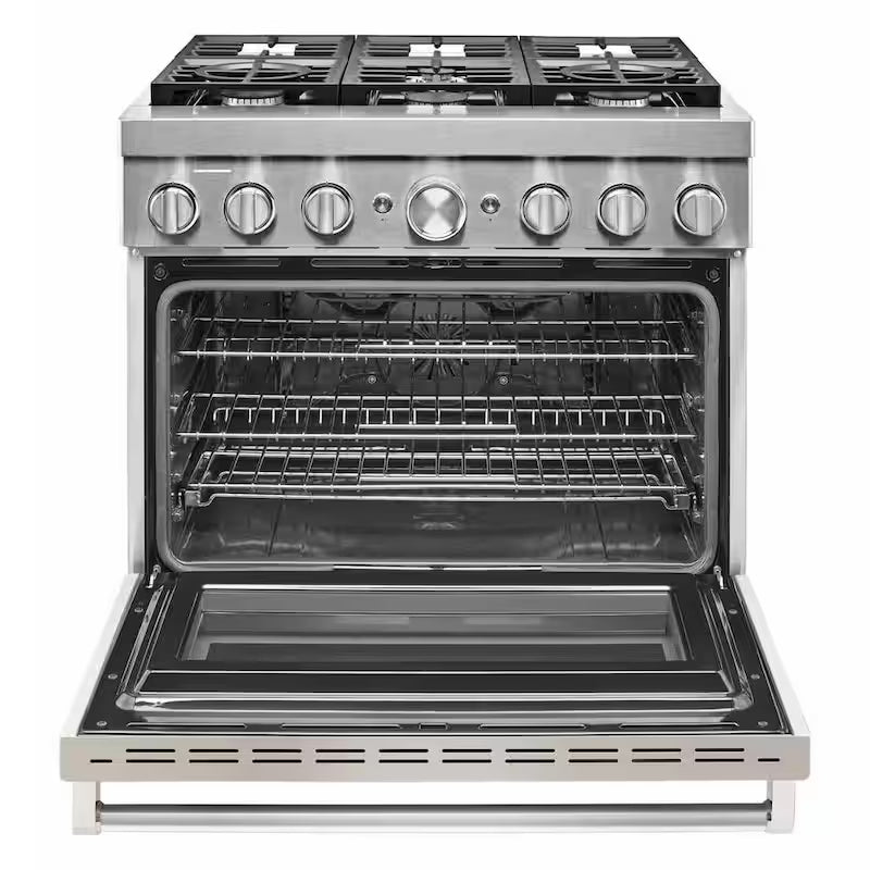 5.1 cu. ft. Dual Fuel Smart Range with 6-Burners J301