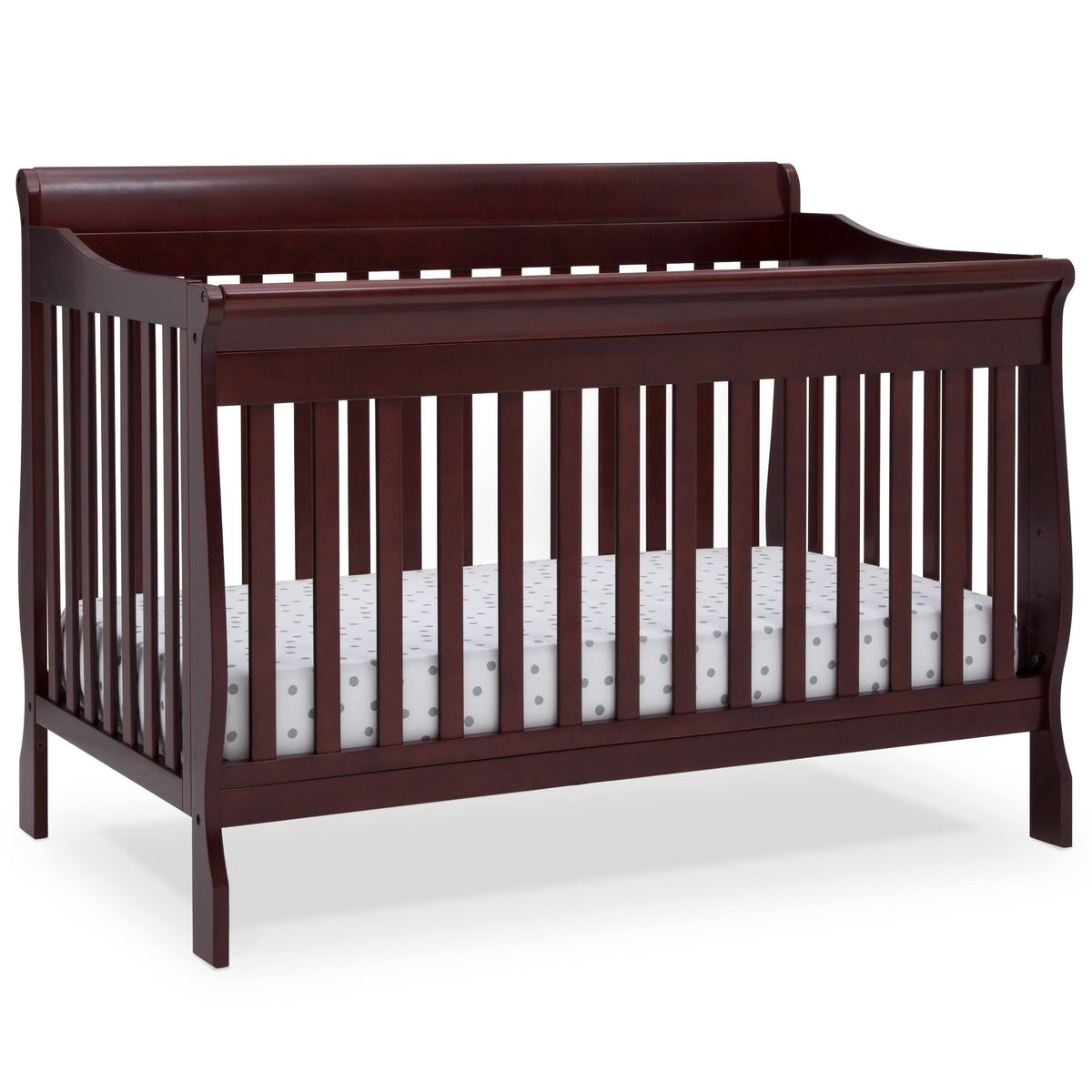 Espresso Cherry Convertible Crib U177776