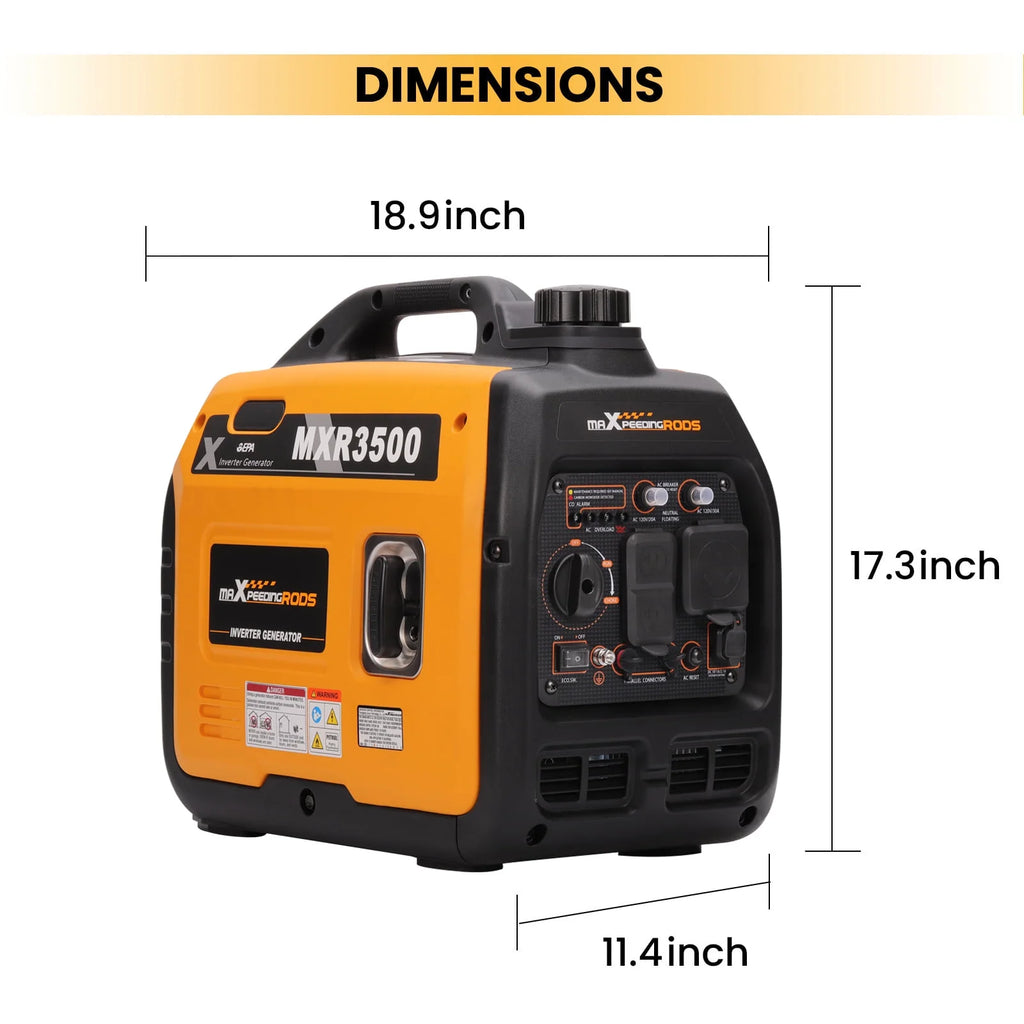 3500W Portable Inverter Generator M207227