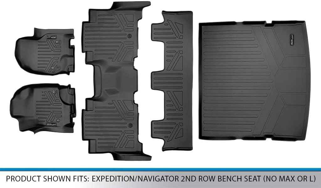 Black Cargo Liner Behind 2nd Row Floor Mats U69096