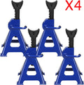 Set of 4 Heavy Duty 6 Ton Adjustable Steel Jack Stands M945481