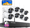 3MP Wireless Security Camera System with 3TB Hard Drive J202