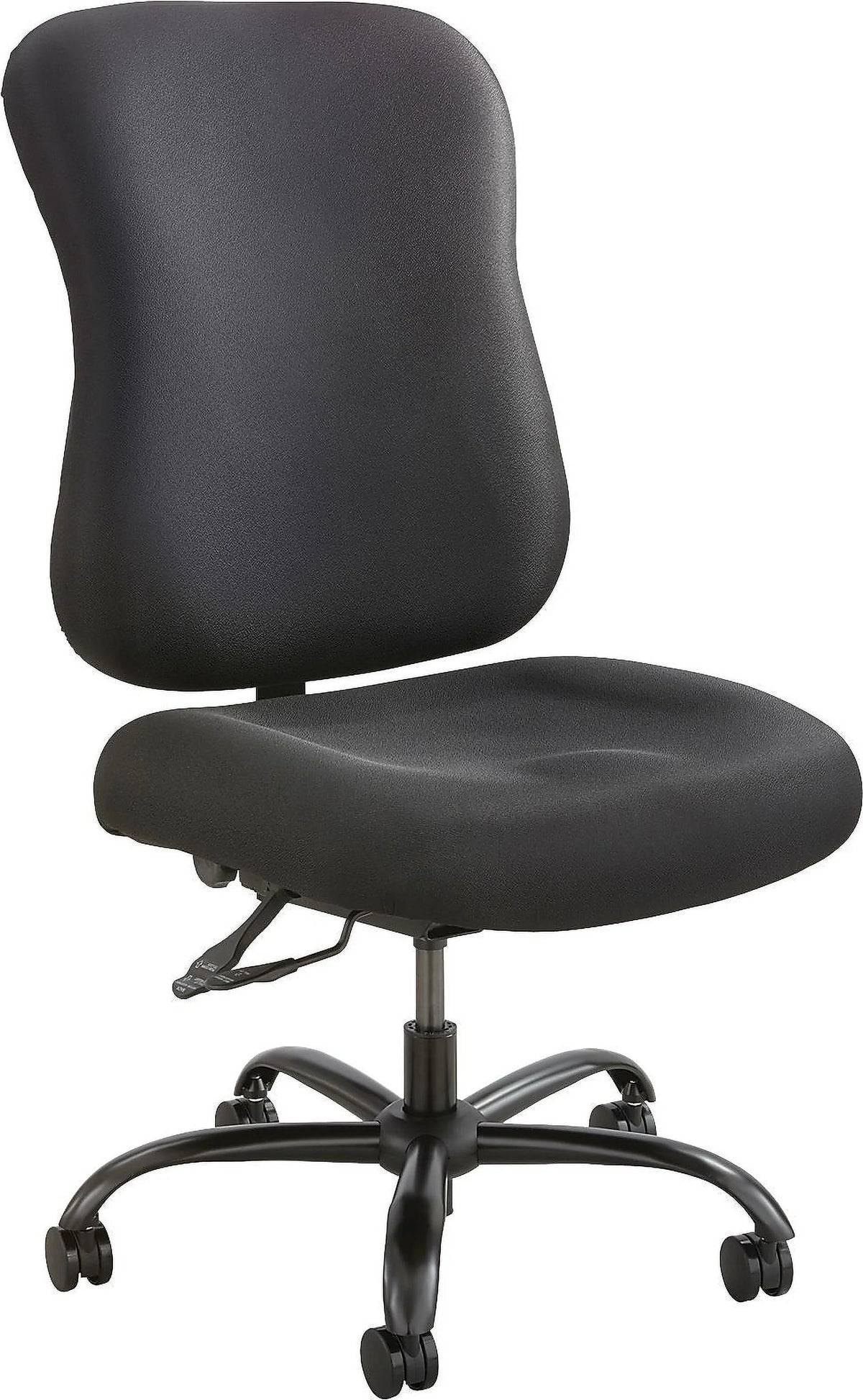 Black Big & Tall High Back Chair H1553