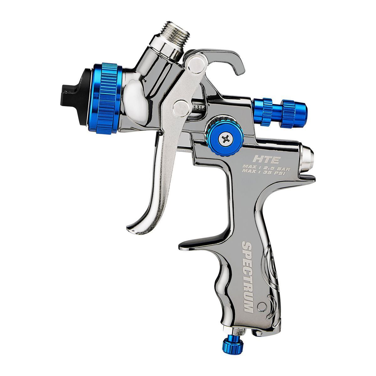 Gravity-Feed Air Spray Gun with Side Fan Control M364