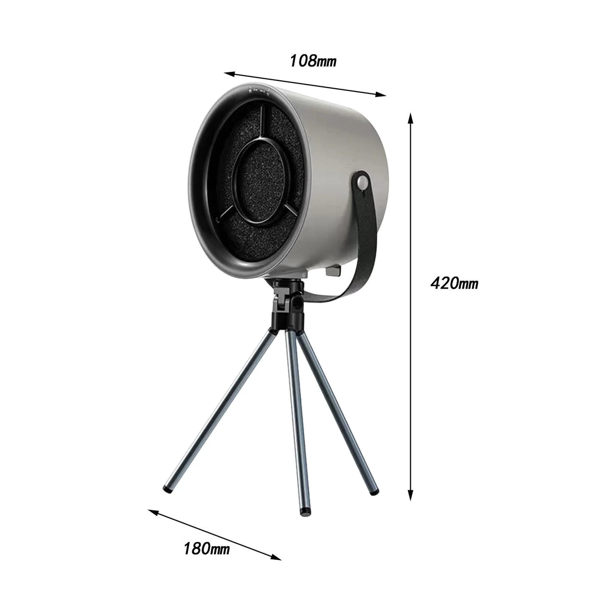 Countertop Kitchen Exhaust Fan Adjustable Angle S626