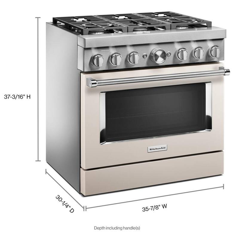 5.1 cu. ft. Dual Fuel Smart Range with 6-Burners J301