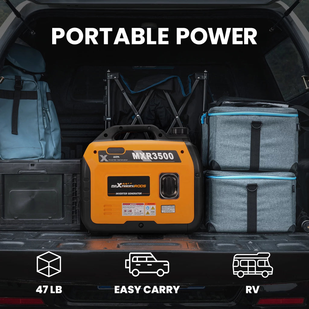 3500W Portable Inverter Generator M207227