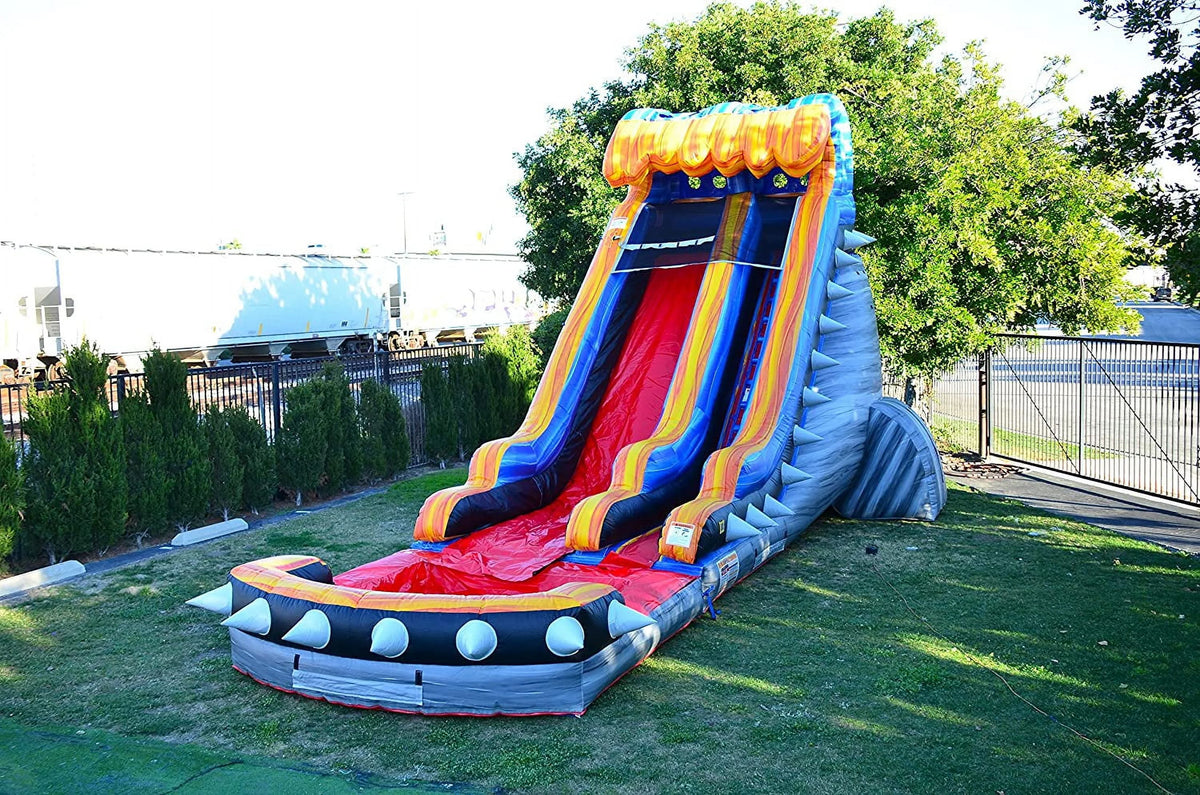 Commercial Grade Inflatable Water Slide with Blower and Pool Z34631