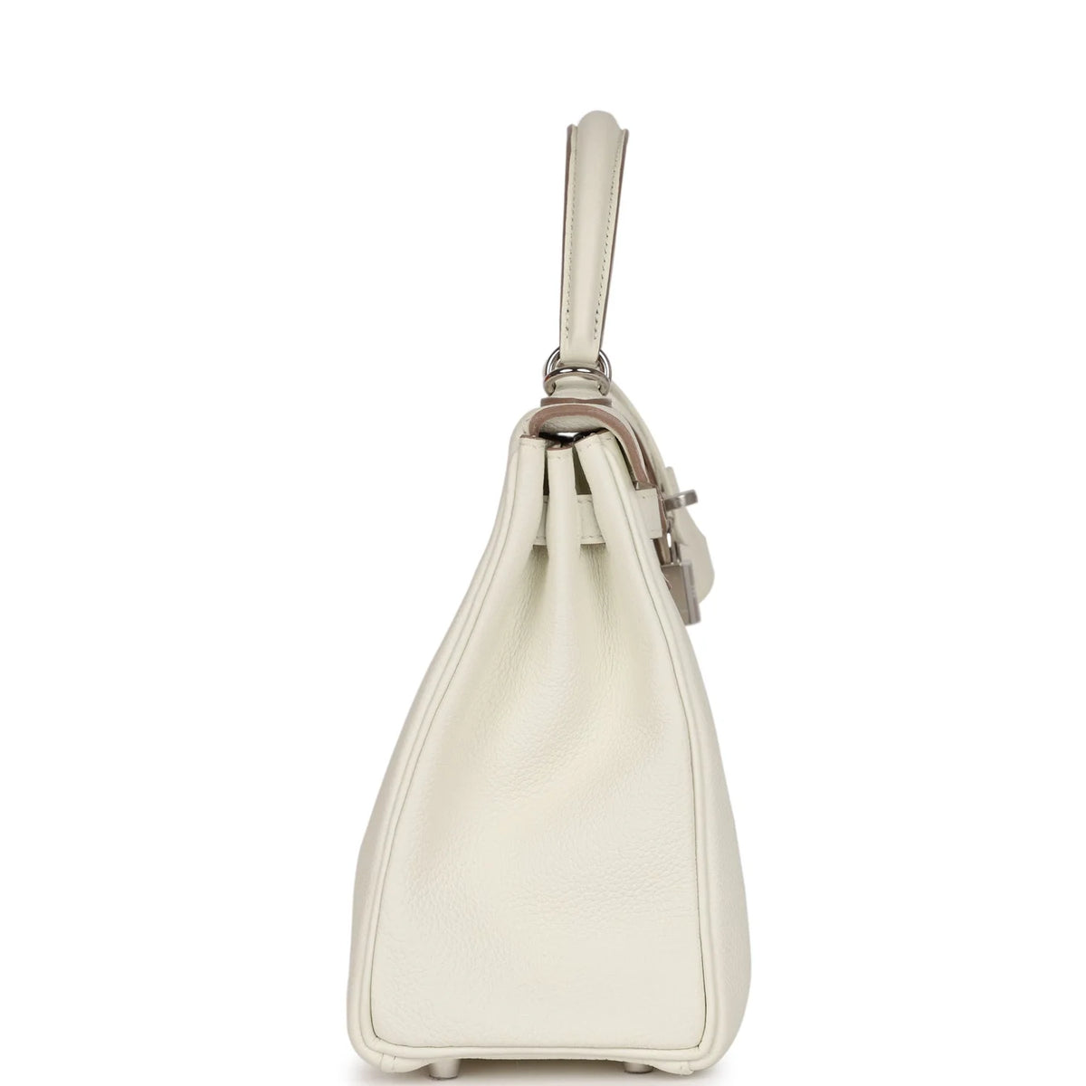 Mushroom Togo Leather Bag with Palladium Hardware S844340