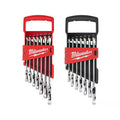 14-Piece Flex-Head Ratcheting Combination Wrench Set SAE and METRIC W686