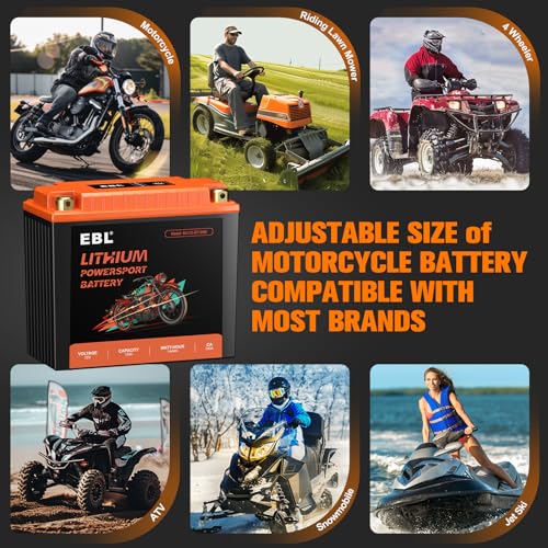 12V 18Ah Lithium Motorcycle Battery with BMS F135