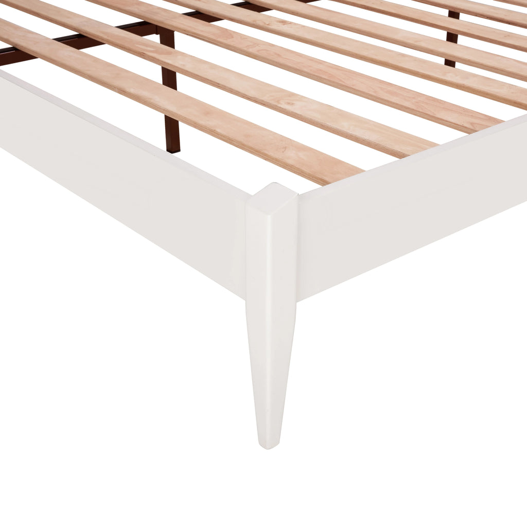 15" Queen Solid Wood Platform Bed Frame L44044