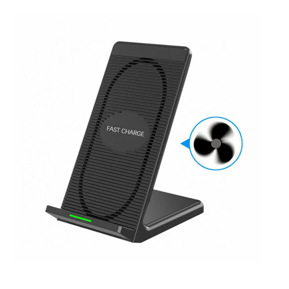 10W Fast Wireless Charger Stand Detachable 2-Coils Charging Pad L663255
