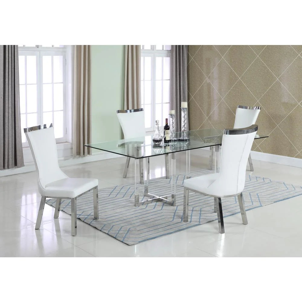 Glass Top Dining Table P3299