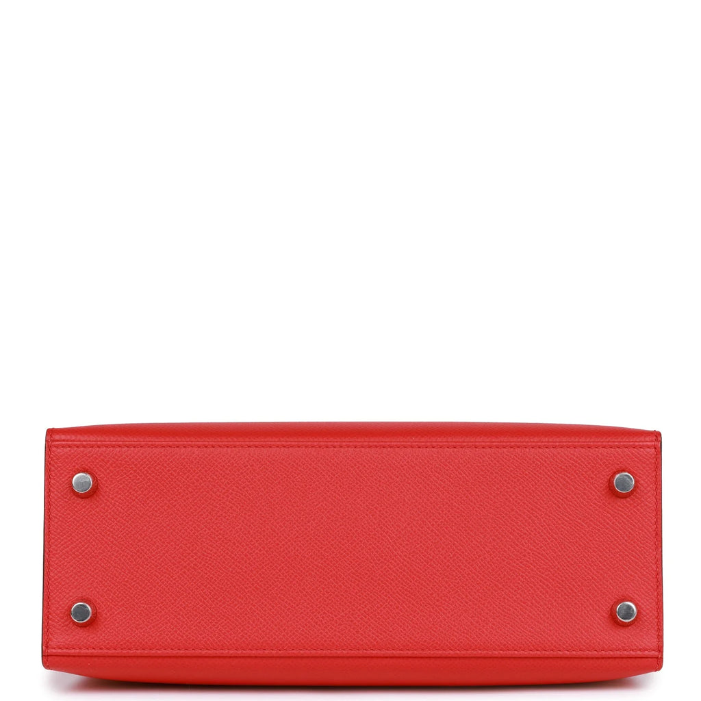 Red Epsom Leather Handbag Y19312