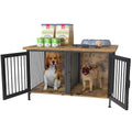 Double Dog Crate with Divider I37285