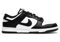 White Black Leather Sneaker Shoes X802610