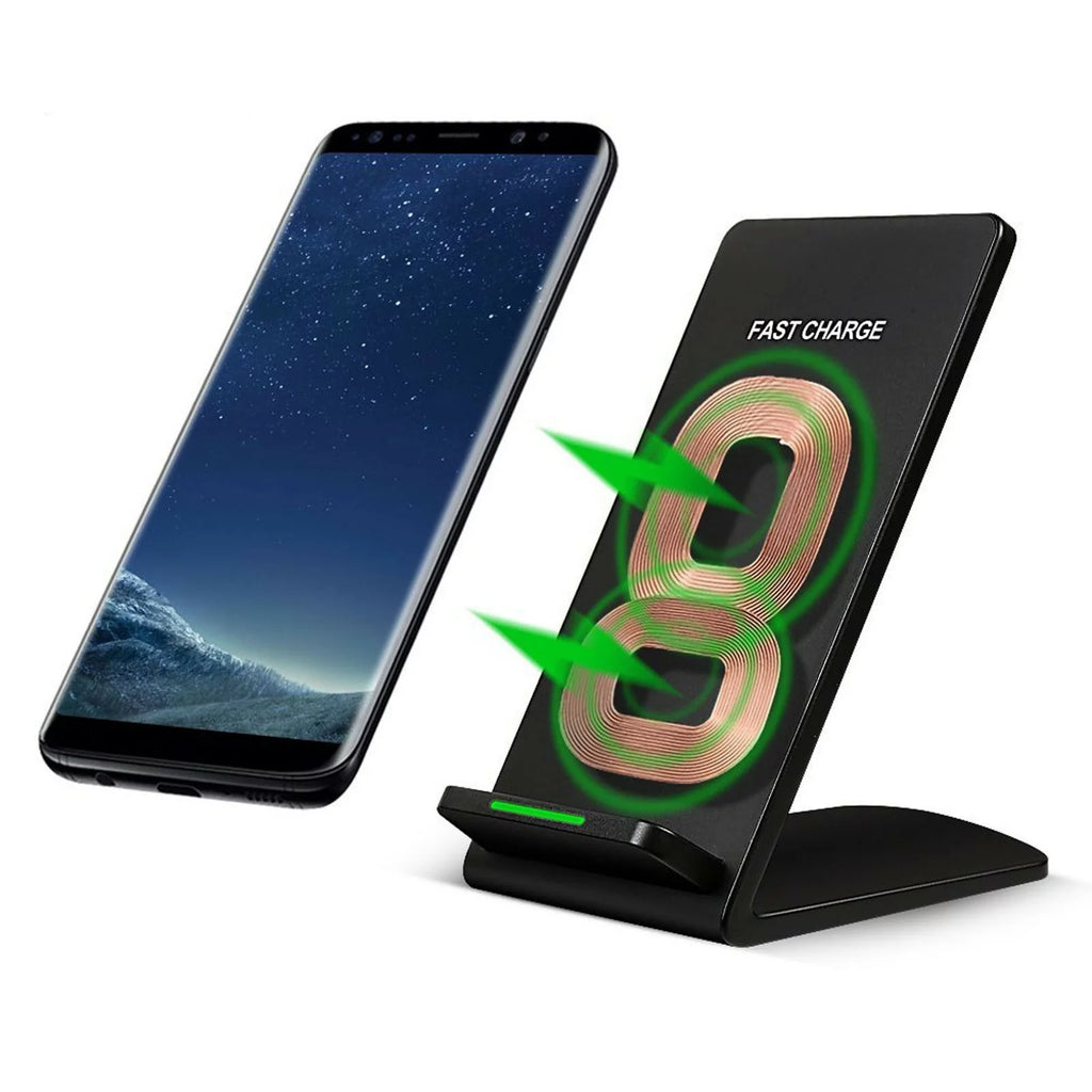 10W Fast Wireless Charger Stand Detachable 2-Coils Charging Pad L663255