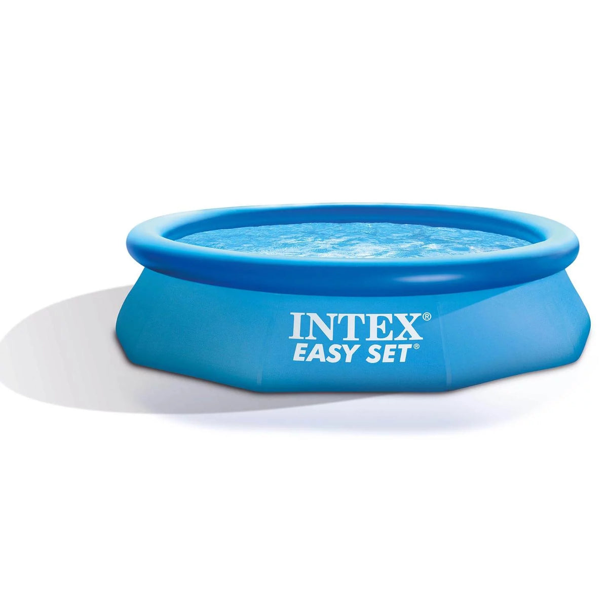 10ft x 30in Inflatable Round Swimming Pool & Pump U98282