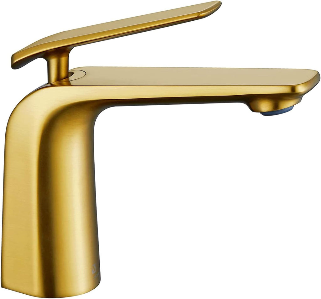 Black and Silver Copper Vessel Sink Faucet Z340
