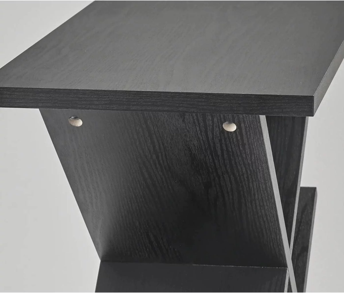 Black Storage Side Table N33439