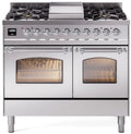 40 Dual Fuel Natural Gas Range Stainless Steel G923
