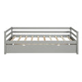 Twin Size Gray Daybed with Trundle X101
