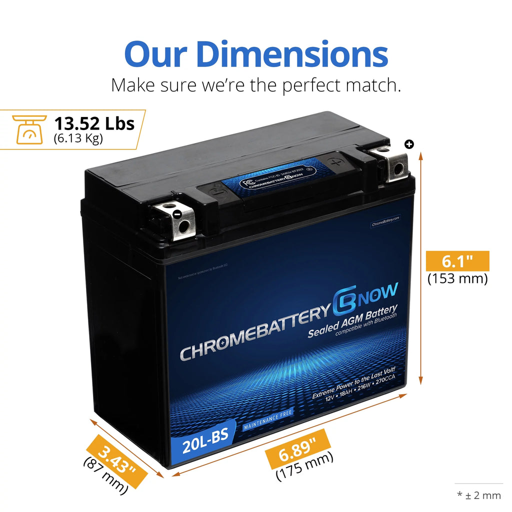 12 Volt 18 Ah 270 Cca AGM Battery X86004