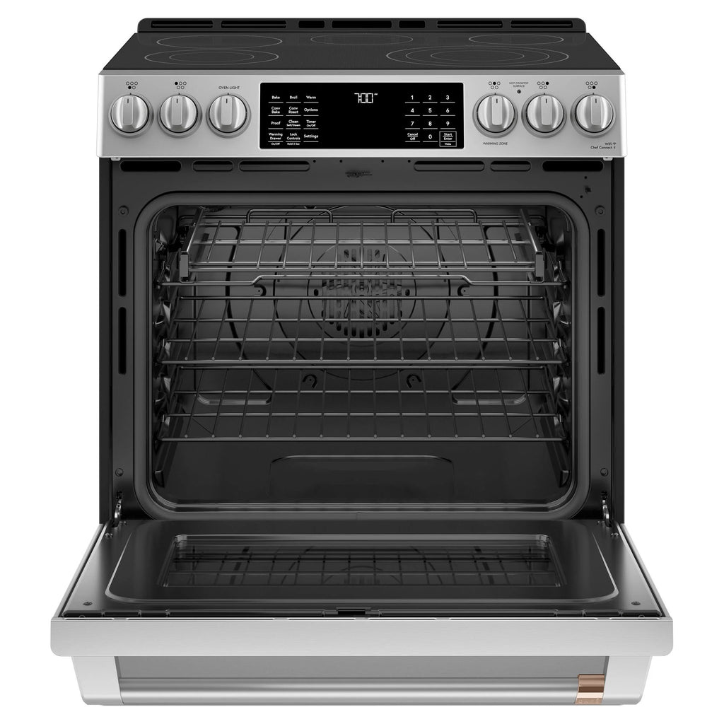 Slide-In Radiant and Convection Range Stainless Steel O5961