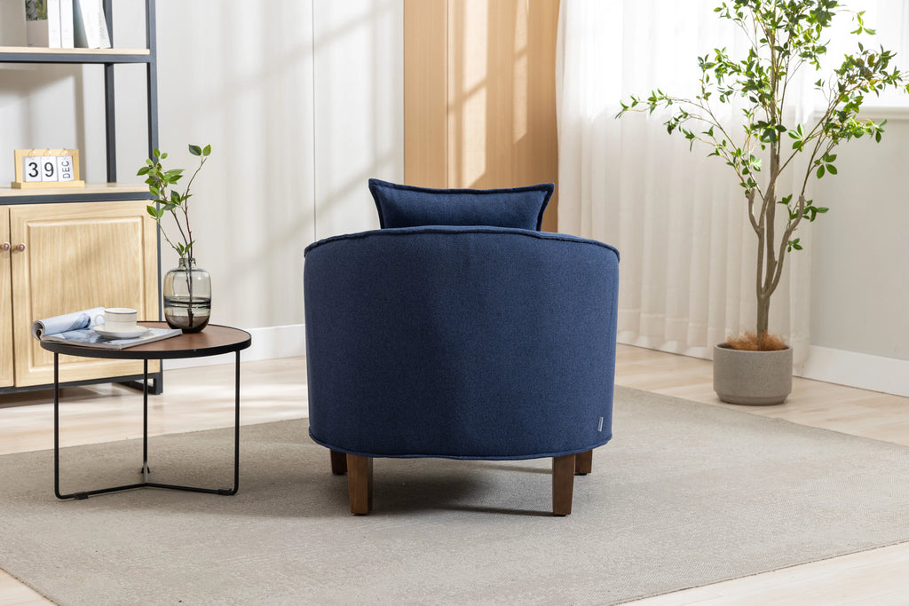 Accent Chair with Ottoman P644008