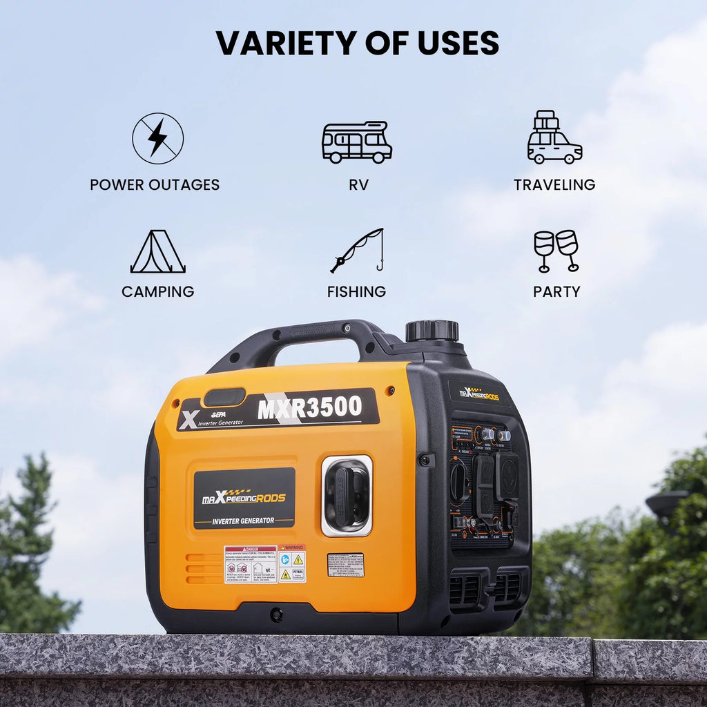 3500W Portable Inverter Generator M207227