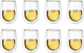 Double Wall Wine Glass 8-Pc V235029