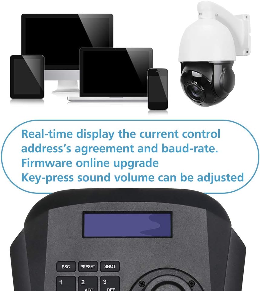 PTZ Joystick Keyboard with LCD Screen V69804