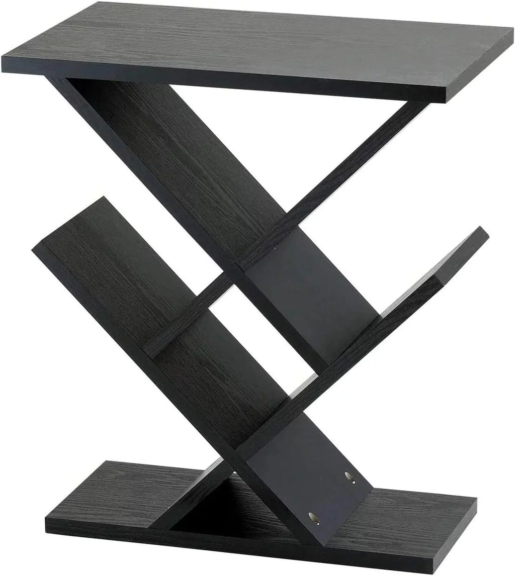 Black Storage Side Table N33439