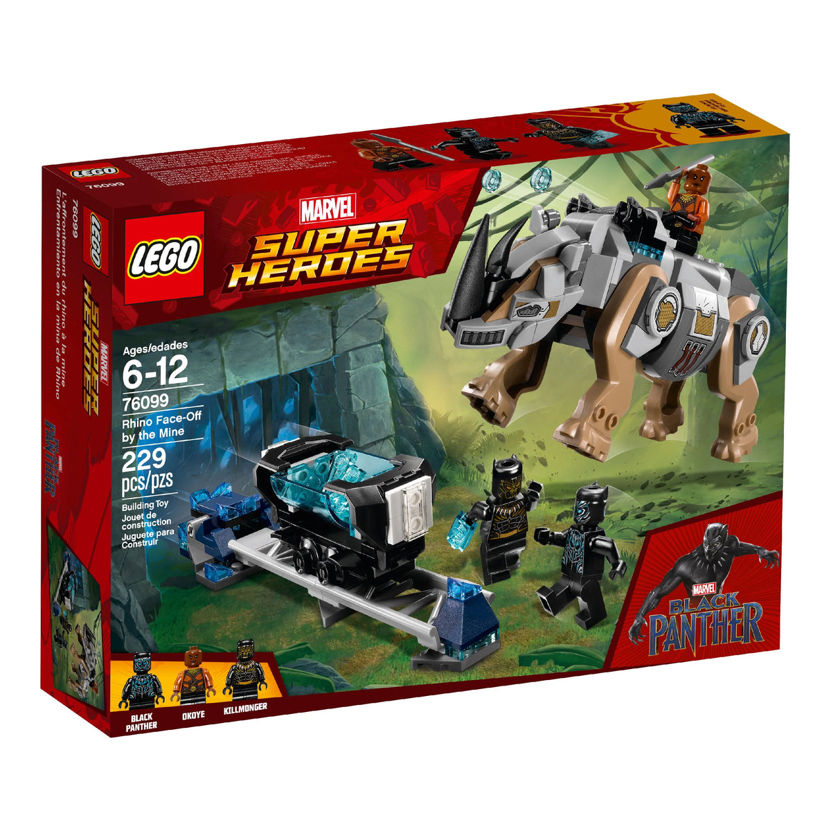 Super Heroes Rhino Face-Off by the Mine M13767