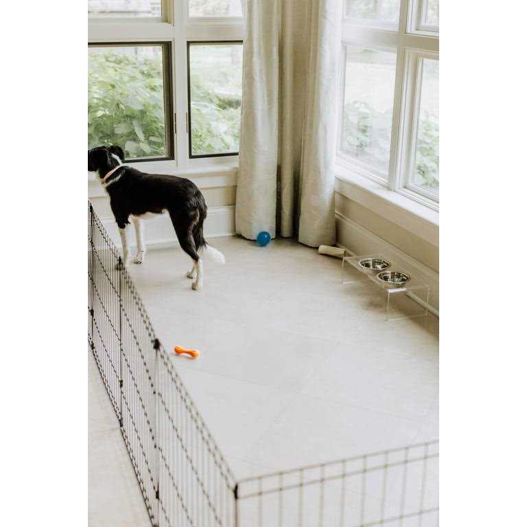 Ceramic Texture Vinyl Pet Floor Protector D75432