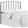 Queen Metal Spindle Headboard in Charcoal Black X875