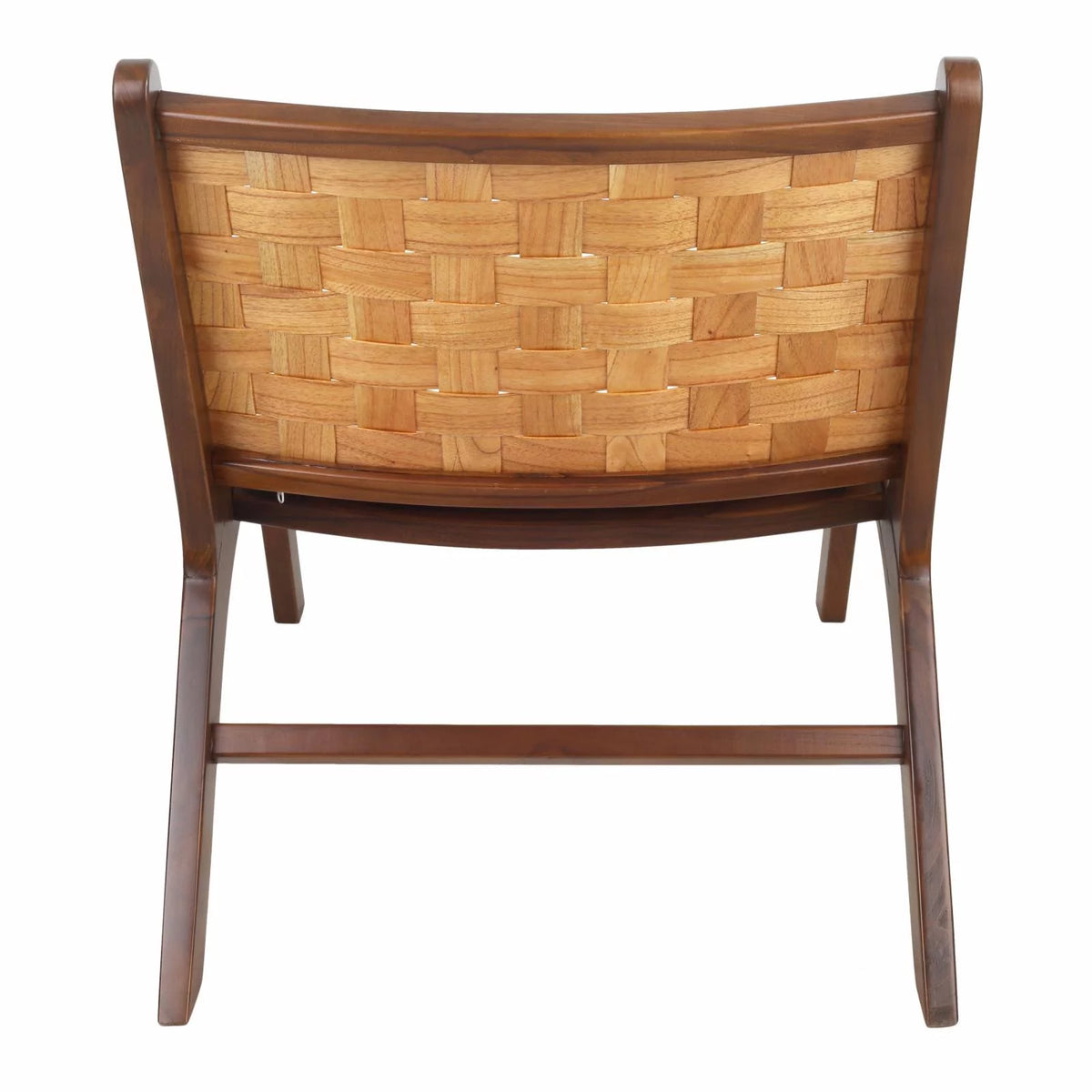 Cinnamon Brown Wood Accent Chair Y29288