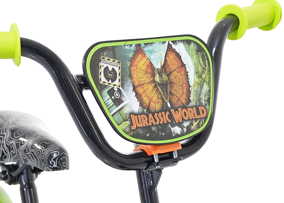 Green and Orange 12-inch Boy's Bicycle with Training Wheel U4220