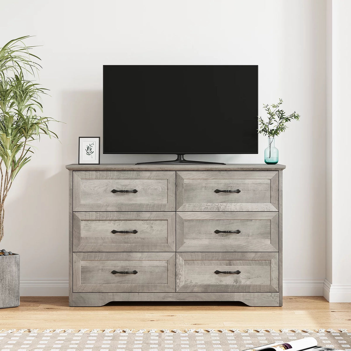 5 Drawer Wood Dresser N217215